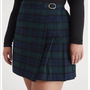 Hill House Home Blair Skirt in Stewart Plaid
